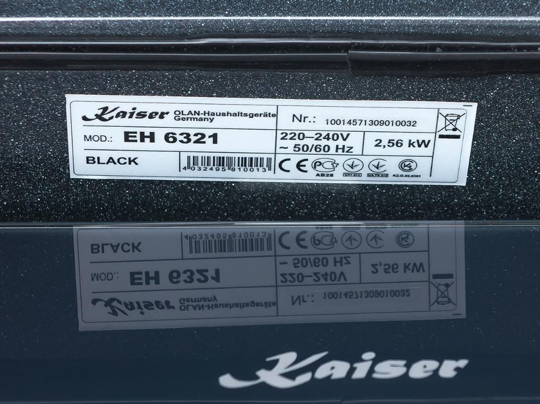 Духовой шкаф электрический KAISER EH 6321
