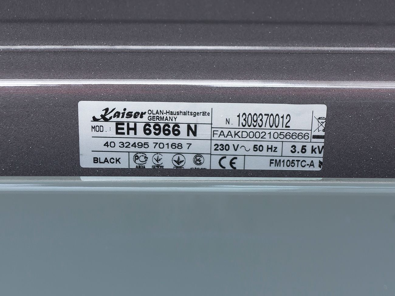 Духовой шкаф электрический KAISER EH 6966 N