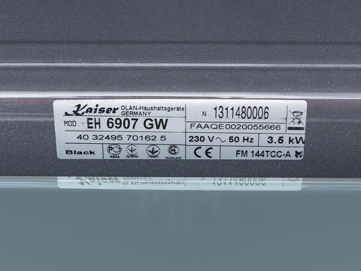 Духовой шкаф электрический KAISER EH 6907 GW