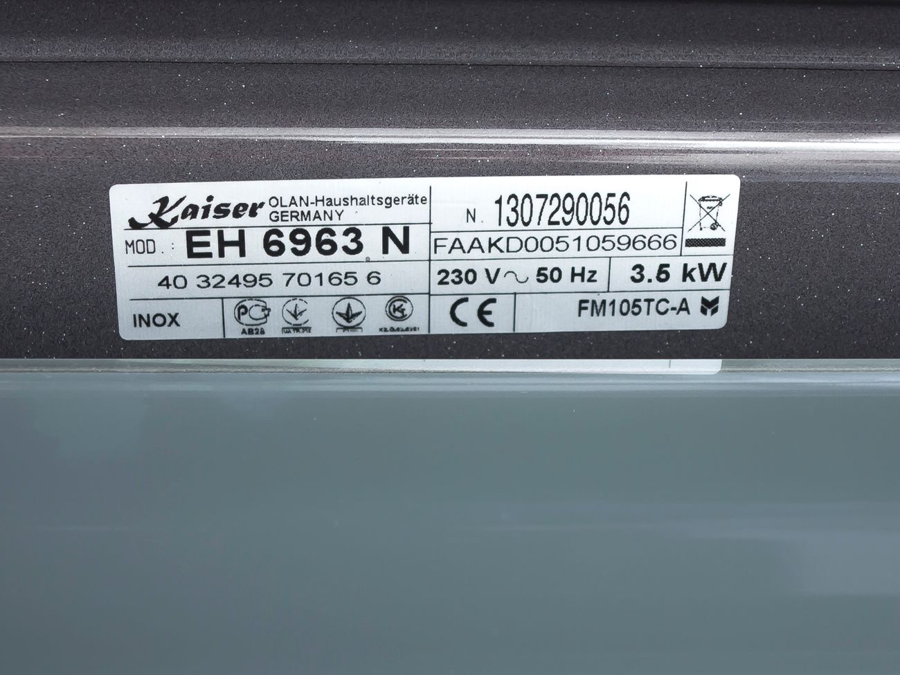 Духовой шкаф электрический KAISER EH 6963 N